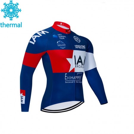 Maillot Cyclisme 2020 IAM Cycling Hiver Thermal Fleece N002